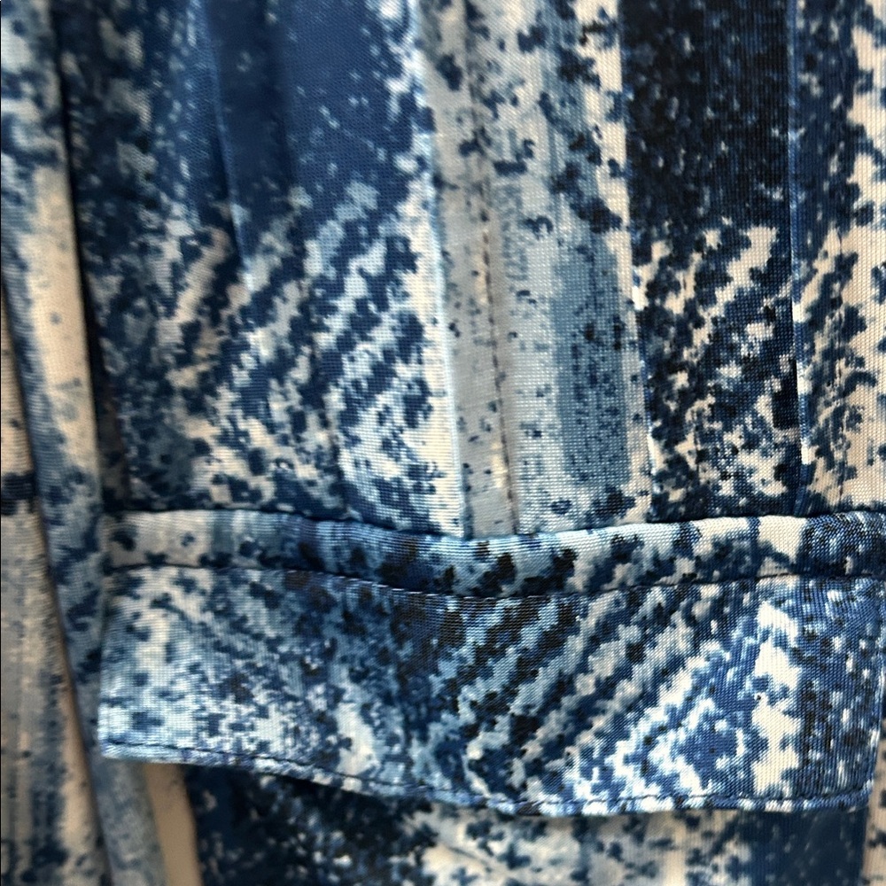 Cocomo Navy and Cream Plaid Button Down Shirt - Picture 3 of 5